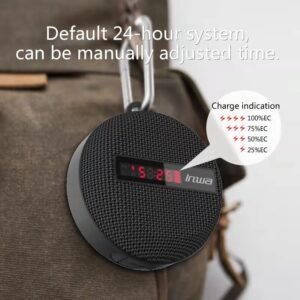 Bafle Pantalla Digital LED inteligente Altavoz inalámbrico para bicicleta de ciclismo