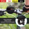 Bafle Pantalla Digital LED inteligente Altavoz inalámbrico para bicicleta de ciclismo
