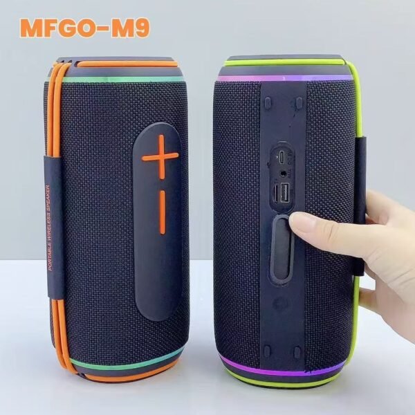 Altavoz BT portátil inalámbrico para exteriores, resistente al agua, profesional, inteligente, con subwoofer, para cine en casa y fiestas