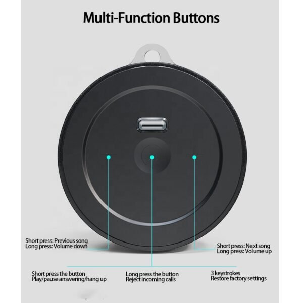 Bafle altavoz magfnetico BTportatil