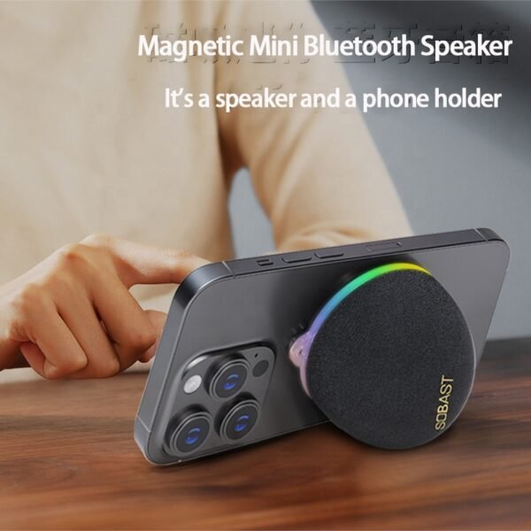 Bafle altavoz magfnetico BTportatil