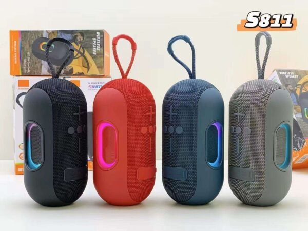 H18997b0dca7043a7b2798544fb1fca22u Altavoz Portátil Bluetooth RGB