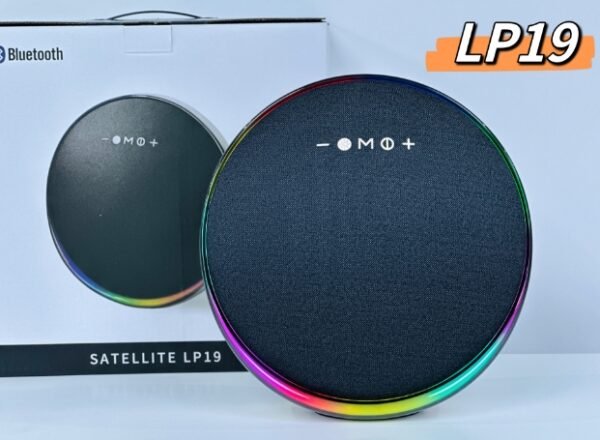 TECNO - BAFLE LP19 #2 Nuevo Modelo de Altavoz Subwoofer de 4 Pulgadas LP19 120W 10000mAH Sonido HI-FI Altavoz RGB Sistema de Sonido para el Hogar Altavoz de Cine en Casa