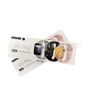 Reloj inteligente S9 Pro Llamada Bluetooth Frecuencia cardíaca de 2,19 pulgadas Mensaje de detección de oxígeno en sangre Presione el dial personalizado