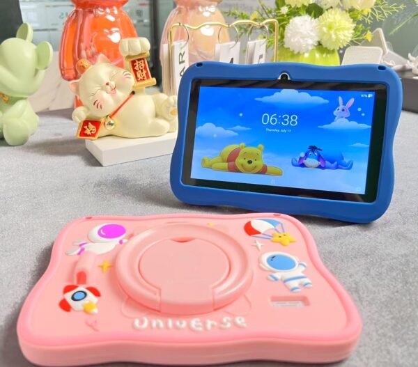 2 2025 nueva llegada niños tableta 7,0 "HD IPS pantalla tableta para educación 16GB + 1TB 6800mAh batería 8-Core CPU Android Tablet Pc