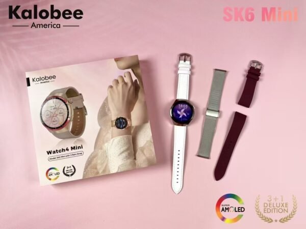 2 SK6 Mini Reloj inteligente de moda para mujer BT Llamadas Monitoreo DE SALUD Deportes Fitness Tracker Lady Smartwatch