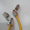 5 Cables de datos de carga de teléfono móvil multiconector 4 en 1 240W USB a tipo C Cable de cargador de teléfono de 1 metro