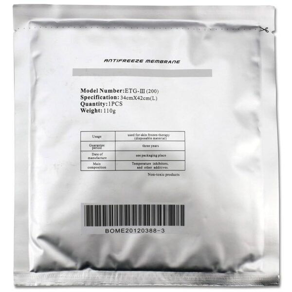 81rjYaEm2IL._UF894,1000_QL80_ Almohadillas criogénicas ETG III con dimensiones de 34*42 cm 110g Cryo Pads membrana proteger la piel Bayyier hojas para máquina de adelgazamiento Cryolipolyse