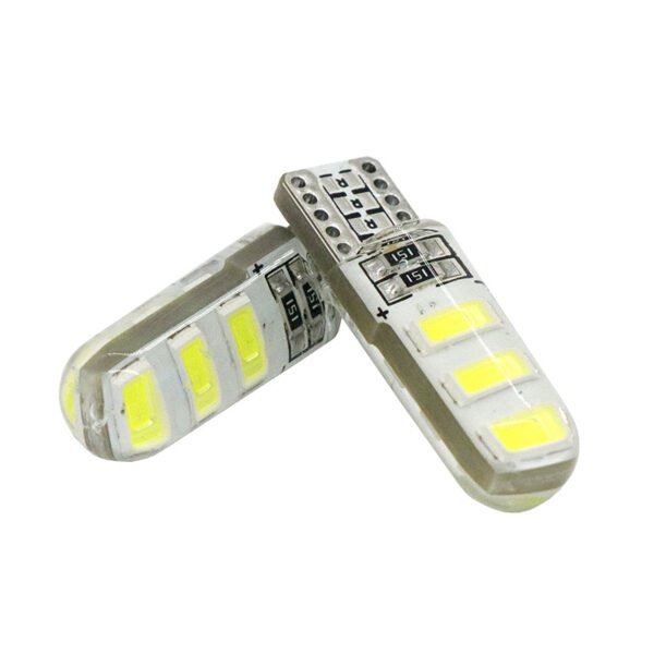 H15a9d76d9c084655ad06e0aff331b2dc0 Bombilla LED T10 de 12V para Auto, 194 168 W5W Canbus 5630 6SMD 5730, Luz LED de Silicona sin Error, para Matrícula, Estilo de Auto