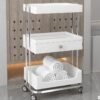 H16bfca6852d549c28e3921b0dba852fa2 Mueble Multifuncional para Salón de Belleza, Carrito de Belleza con Estantes, Carrito Móvil para Spa de Belleza