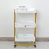 H1cd32d0a5e5f4aebb045186e690aa4d5w Mueble Multifuncional para Salón de Belleza, Carrito de Belleza con Estantes, Carrito Móvil para Spa de Belleza