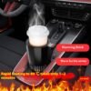Portavasos de coche portátil multifuncional inteligente nuevo refrigerador de enfriamiento rápido para uso Universal en caliente/frío