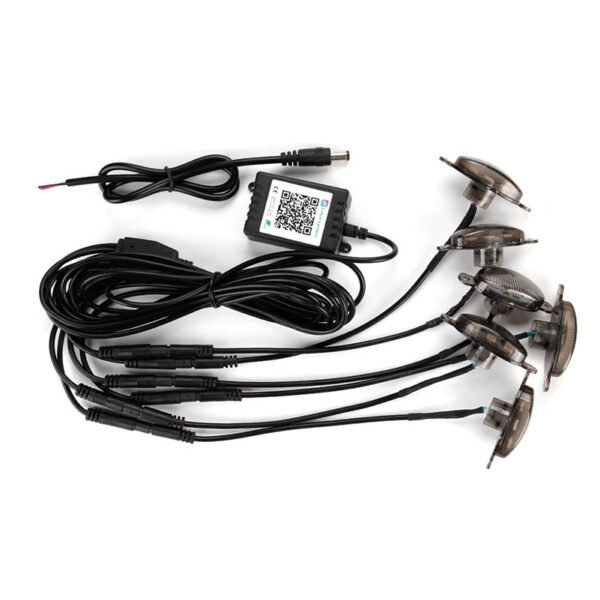 Luces LED RGB de Alta Calidad para Parrilla Delantera de Coche de 12V, Luces Estroboscópicas, Accesorios para Automóviles