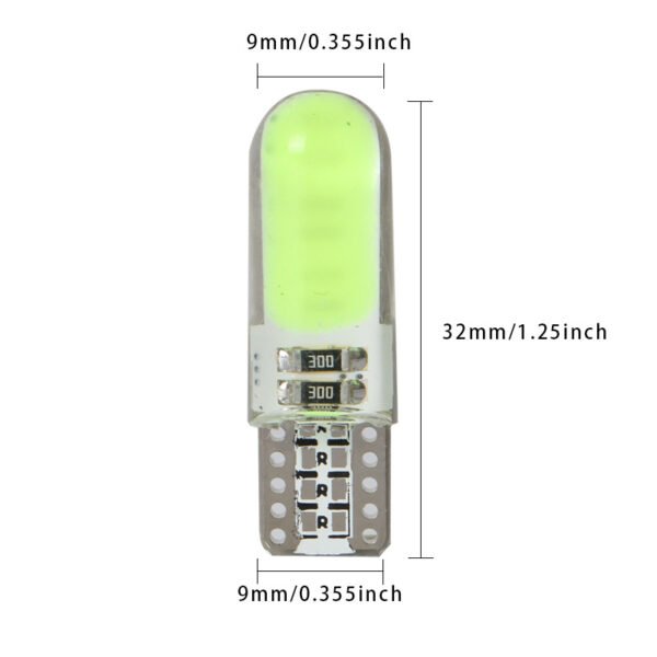 H5a9bb5f2891b4983a1141f3bf205e3ebD Luz Interior Led para coche W5W 194 COB blanco ámbar verde azul rojo rosa 12V bombillas para matrícula de coche bombillas de lectura de cúpula T10