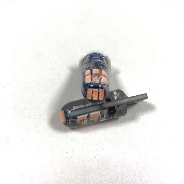 Bombilla LED T10 de Silicona Blanca 4014 15 SMD 15SMD 194 W5W para Luz Lateral de Coche, Nueva Condición, Lámpara Interior, Luz de Giro, Luz de Matrícula