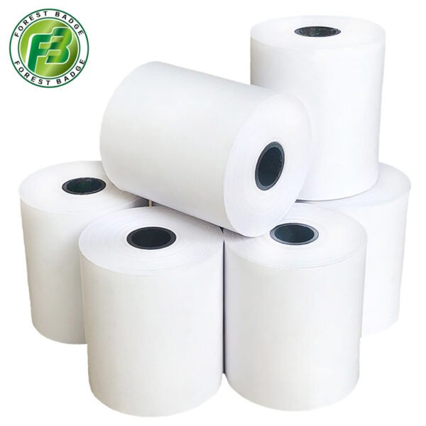 HTB1MCc1aGSs3KVjSZPiq6AsiVXau Rollos de papel térmico brillante de 70gsm, 57mm x 50mm, blanco, negocios, precio al por mayor, caja registradora, papel 70gsm, 57x50 Mm, blanco