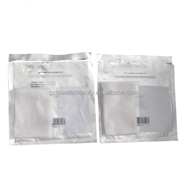 Hdf8e718b3a704c15a6c4853fde4a50d3O Almohadillas criogénicas ETG III con dimensiones de 34*42 cm 110g Cryo Pads membrana proteger la piel Bayyier hojas para máquina de adelgazamiento Cryolipolyse