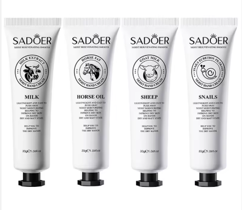 Crema de manos, juego de crema para piel seca y agrietada