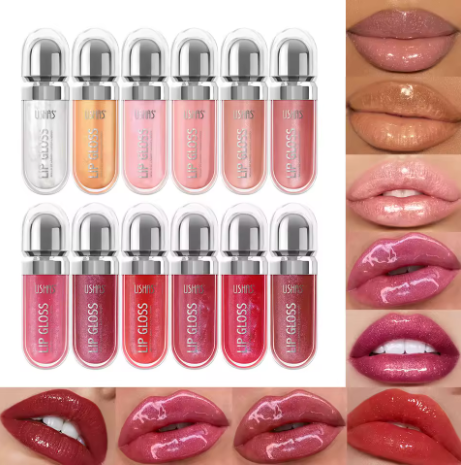 Lápiz labial líquido nacarado