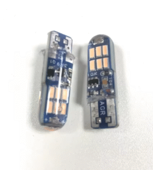 1 T10 silicona blanca LED