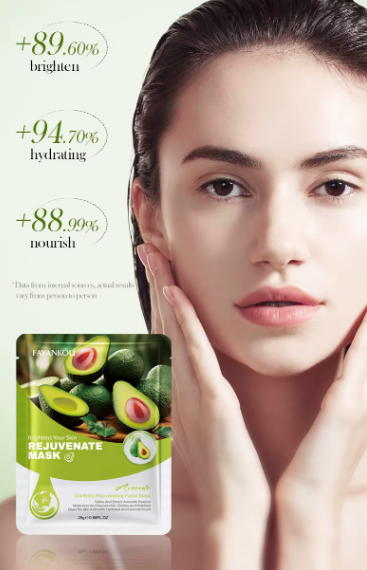 11 Mascarilla facial BIOAQUA Natural Green