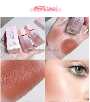 13 Maquillaje de rubor líquido para mejillas - Tinte Colorete líquido