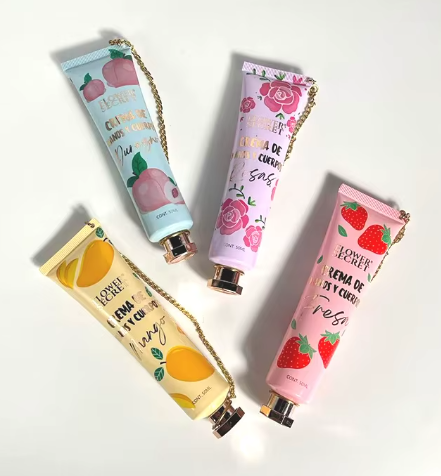 Crema de manos de plantas naturales