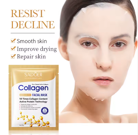 Mascarilla facial SADOER Colágeno