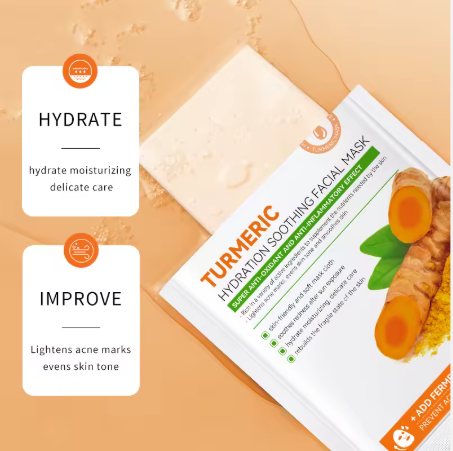 Mascarilla Facial de Cúrcuma Orgánica