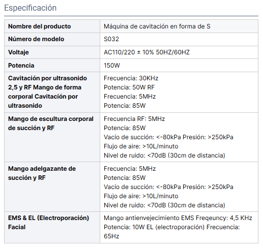 Máquina portátil 80K de la cavitación de la forma del ultrasonido