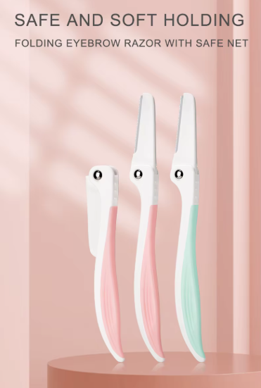 Maquinilla de Afeitar para Cejas Ergonómica (Pack x3)