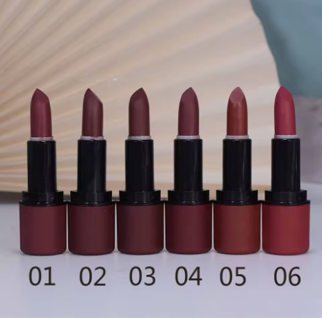 lápiz labial mate, antiadherentes