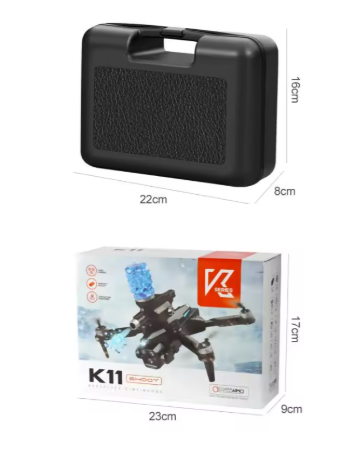 Drone Aereo Con Cámara Y Lanzador De Hidrogel + Bolitas