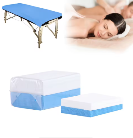 Sábanas desechables para mesa de masaje