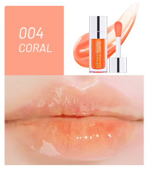 4 Lápiz labial líquido Hidratante Aceite