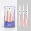 Maquinilla de Afeitar para Cejas Ergonómica (Pack x3)