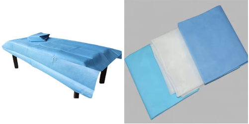 Sábanas desechables para mesa de masaje