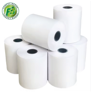 Rollos de papel térmico brillante