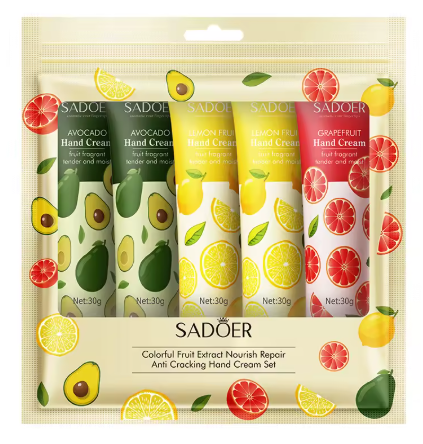 5 Conjunto de Loción de crema de manos blanqueadora para mujer