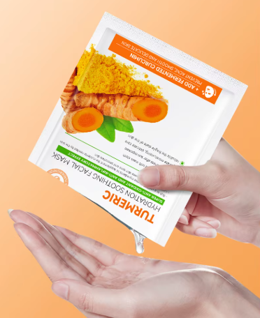 Mascarilla Facial de Cúrcuma Orgánica