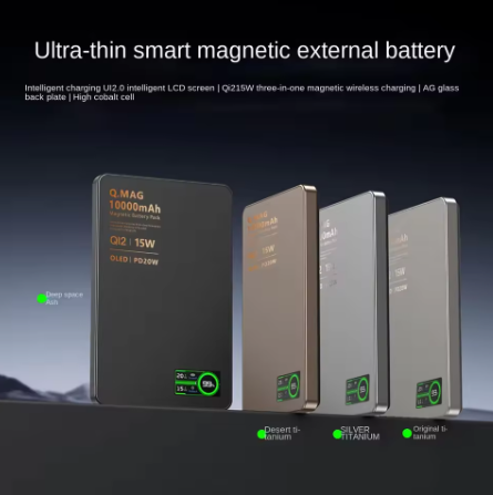 Power Bank con Pantalla LCD