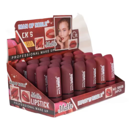 lápiz labial mate, antiadherentes