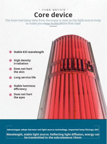 Cama de terapia de luz azul roja LED máquina de colágeno OEM