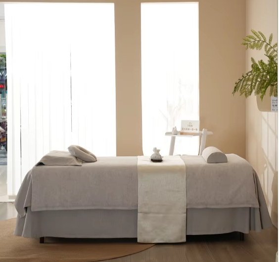 Juego de sábanas de mesa de masaje