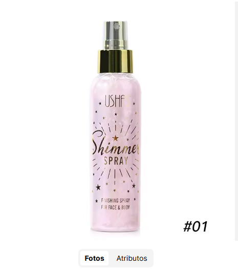 Spray Ajuste permanente Quicksand Glitter