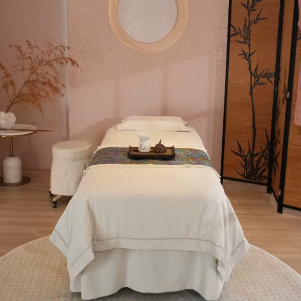 Juego de sábanas de mesa de masaje