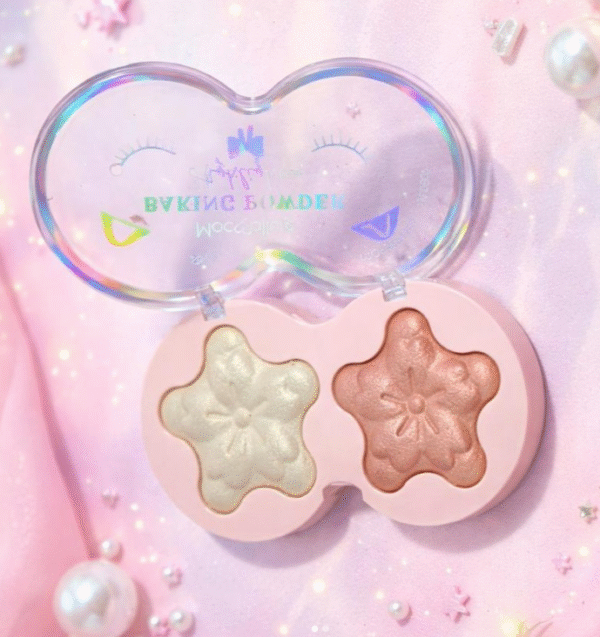 Iluminador Mocmallure Baking Powder Highlighter 2 Tonos