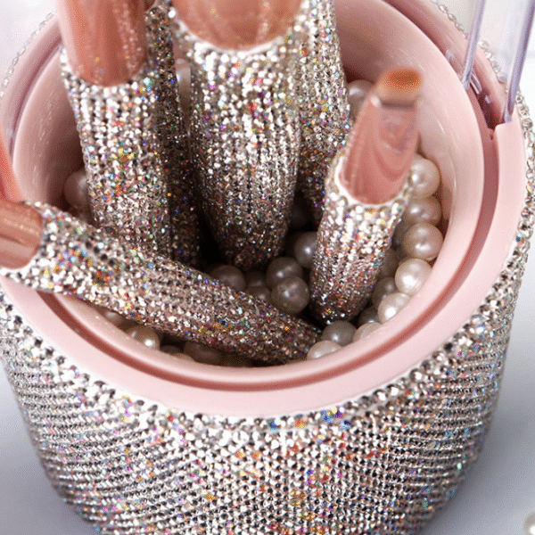 H4d2fe69e17624b80819d7bc973e36661i Juego de brochas mas estuche diamantado