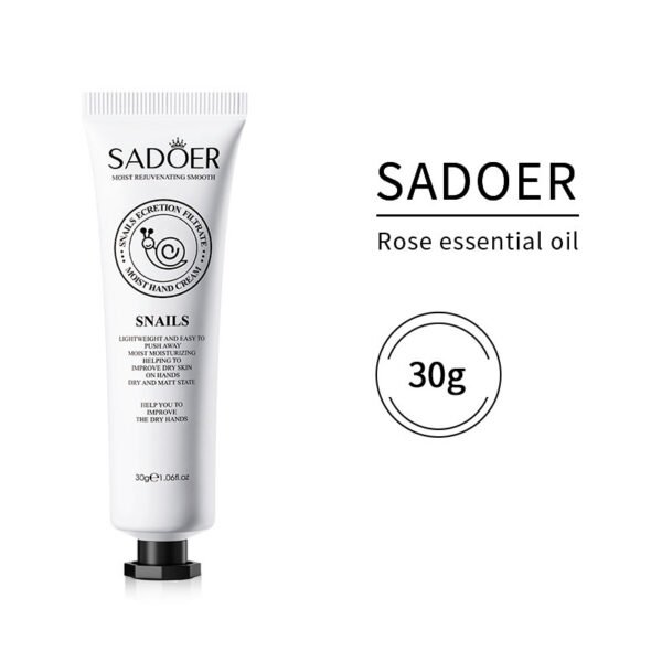 Conjunto de Mini Cremas de Manos SADOER con Leche de Cabra, Aceite de Caballo y Caracol.