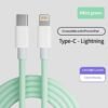 Cable de Carga PD 20W USB-C para iPhone 14, 13, 12 y 11 Pro Max